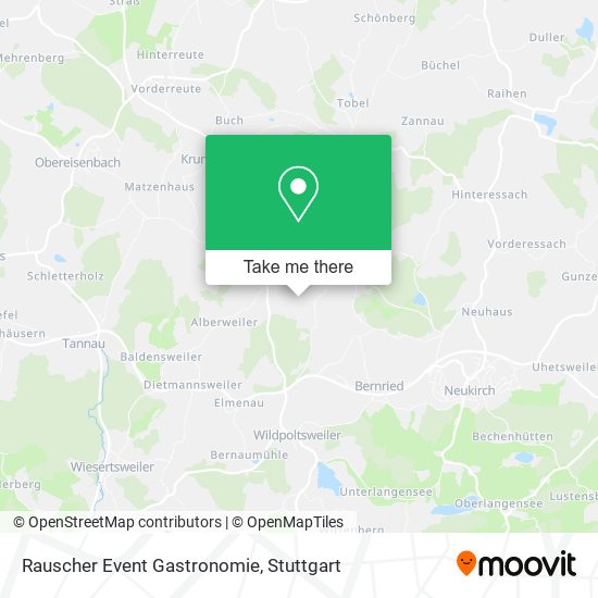 Rauscher Event Gastronomie map