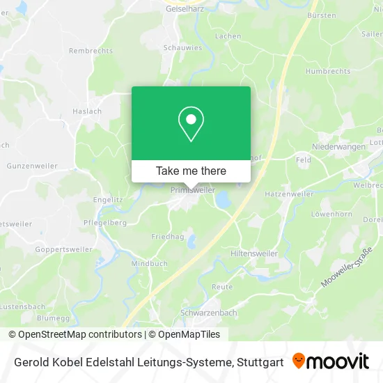 Карта Gerold Kobel Edelstahl Leitungs-Systeme