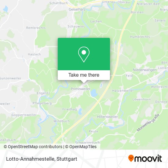 Lotto-Annahmestelle map