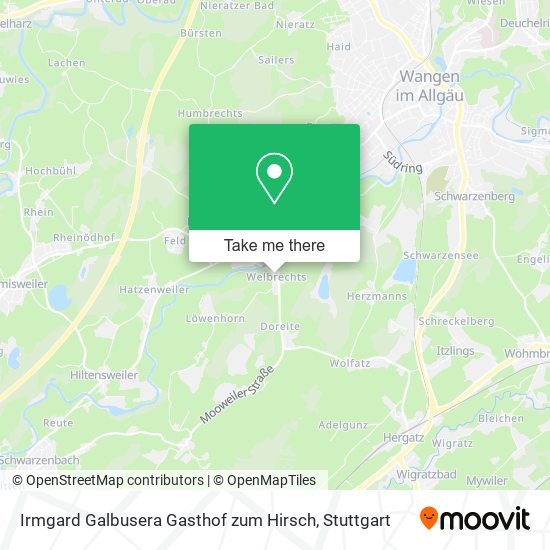 Irmgard Galbusera Gasthof zum Hirsch map