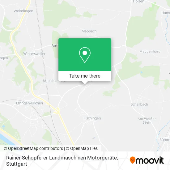 Карта Rainer Schopferer Landmaschinen Motorgeräte