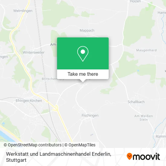 Карта Werkstatt und Landmaschinenhandel Enderlin