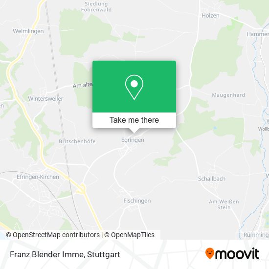 Карта Franz Blender Imme