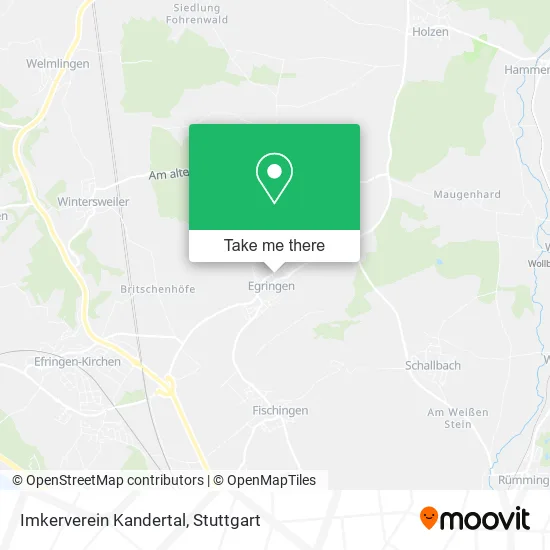 Карта Imkerverein Kandertal