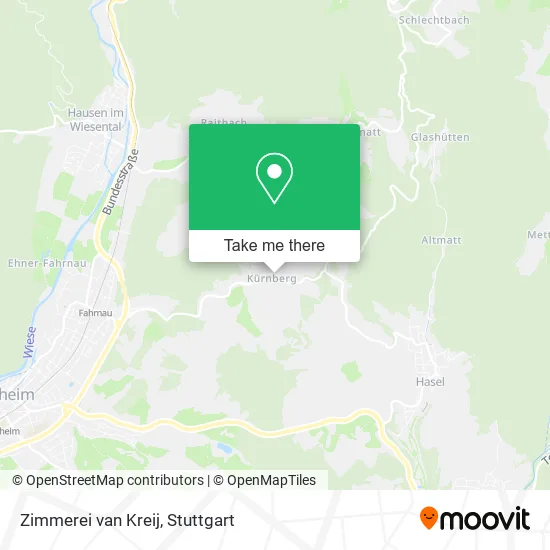 Карта Zimmerei van Kreij