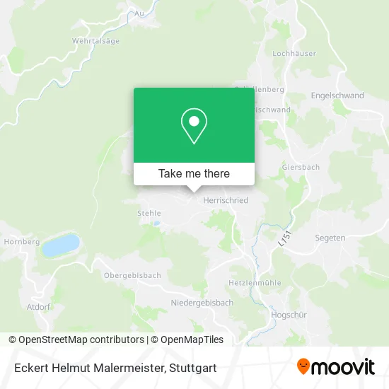 Карта Eckert Helmut Malermeister