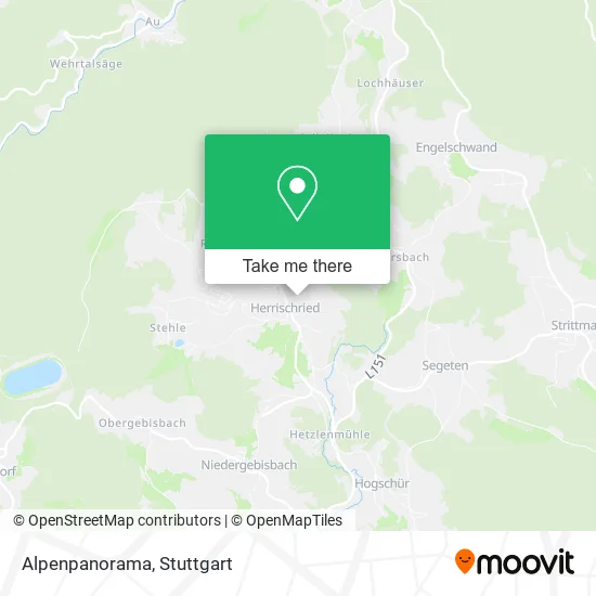Карта Alpenpanorama