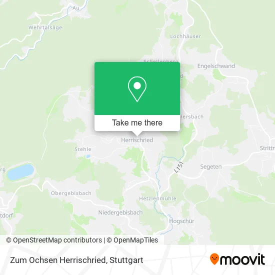 Карта Zum Ochsen Herrischried