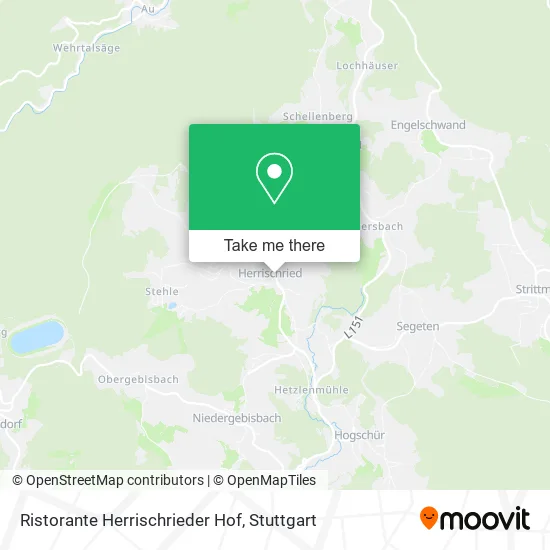 Карта Ristorante Herrischrieder Hof