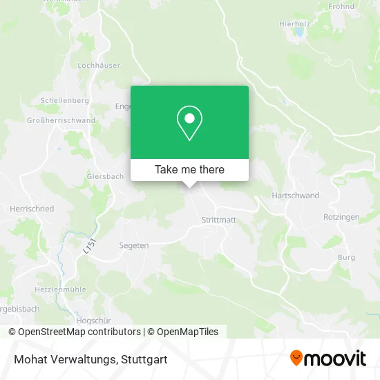 Карта Mohat Verwaltungs
