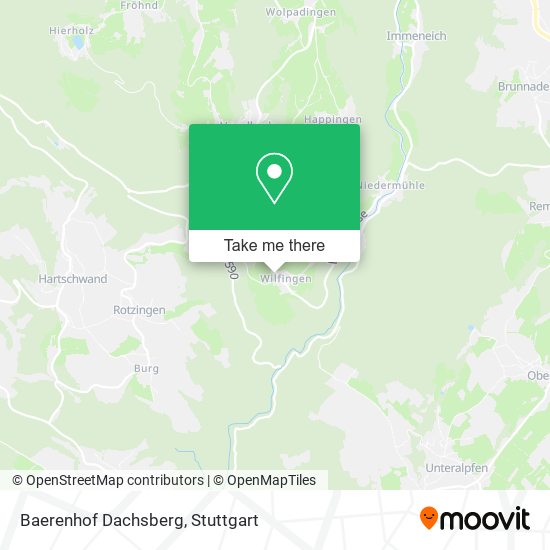 Карта Baerenhof Dachsberg