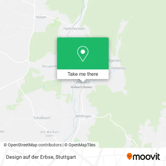 Карта Design auf der Erbse