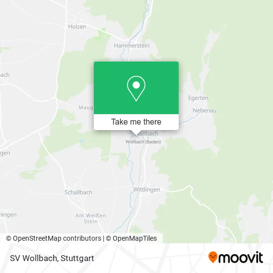 Карта SV Wollbach