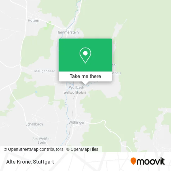 Карта Alte Krone