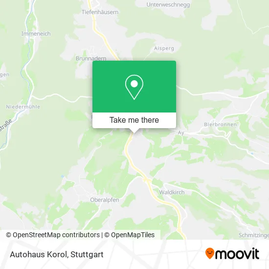 Карта Autohaus Korol