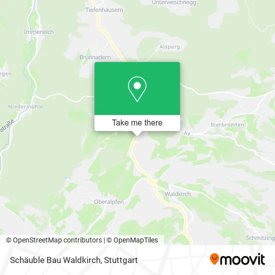 Карта Schäuble Bau Waldkirch