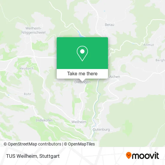Карта TUS Weilheim