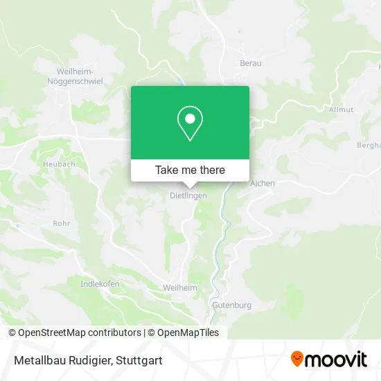 Карта Metallbau Rudigier