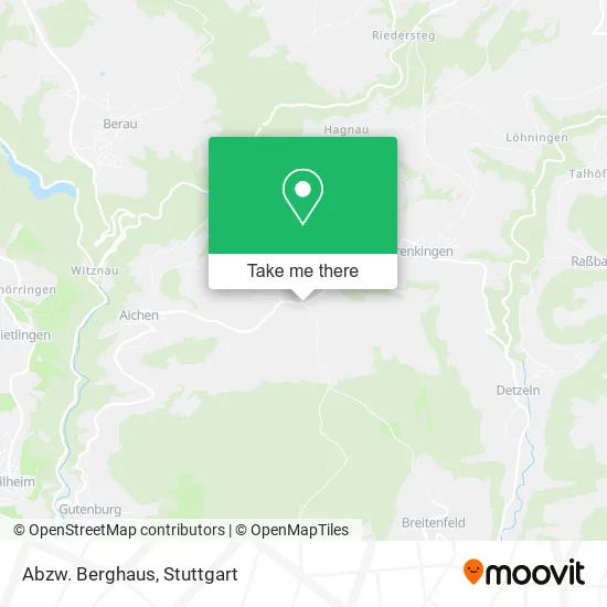 Карта Abzw. Berghaus