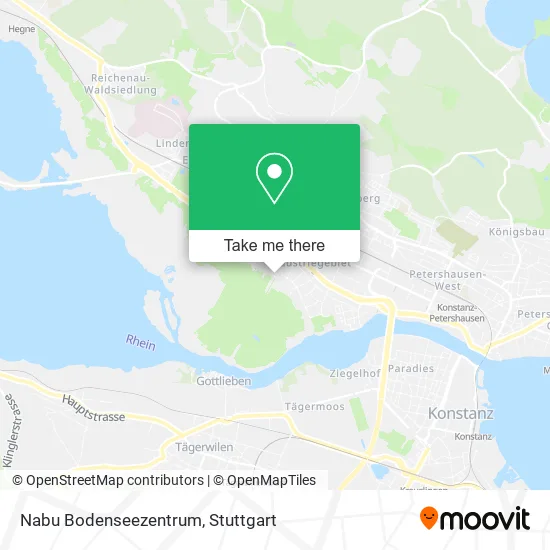 Карта Nabu Bodenseezentrum