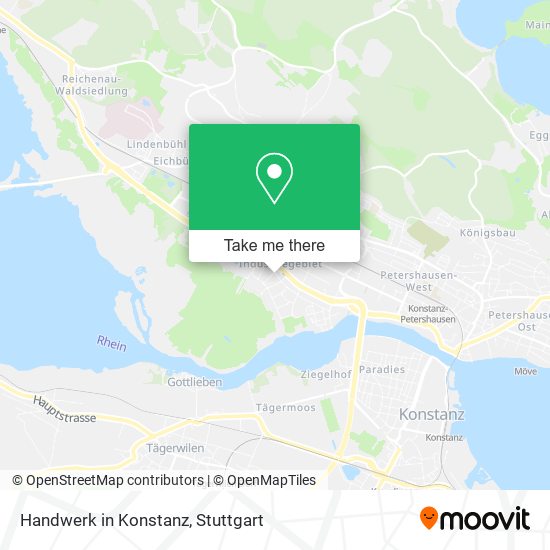 Handwerk in Konstanz map