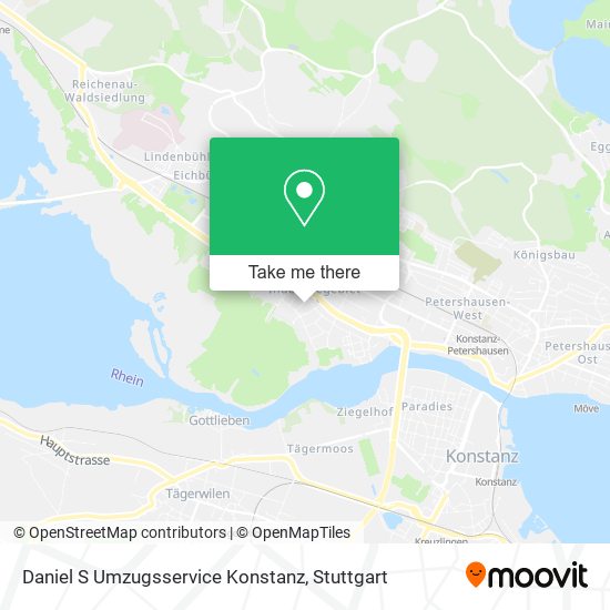 Daniel S Umzugsservice Konstanz map