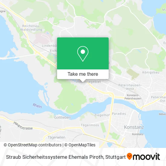 Карта Straub Sicherheitssysteme Ehemals Piroth