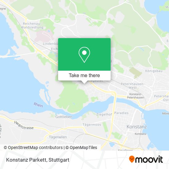 Карта Konstanz Parkett
