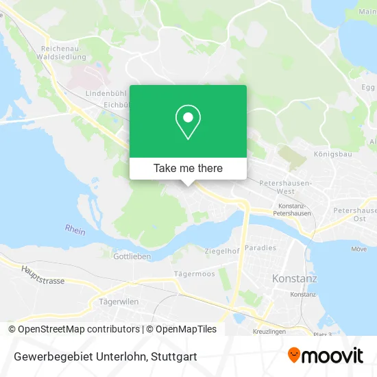 Карта Gewerbegebiet Unterlohn