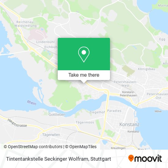 Tintentankstelle Seckinger Wolfram map