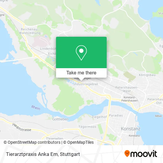 Карта Tierarztpraxis Anka Em