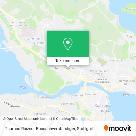 Карта Thomas Raizner Bausachverständiger