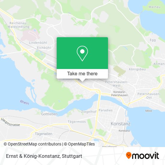 Ernst & König-Konstanz map