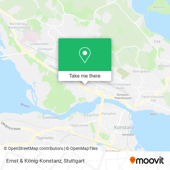 Карта Ernst & König-Konstanz