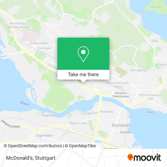 Карта McDonald's