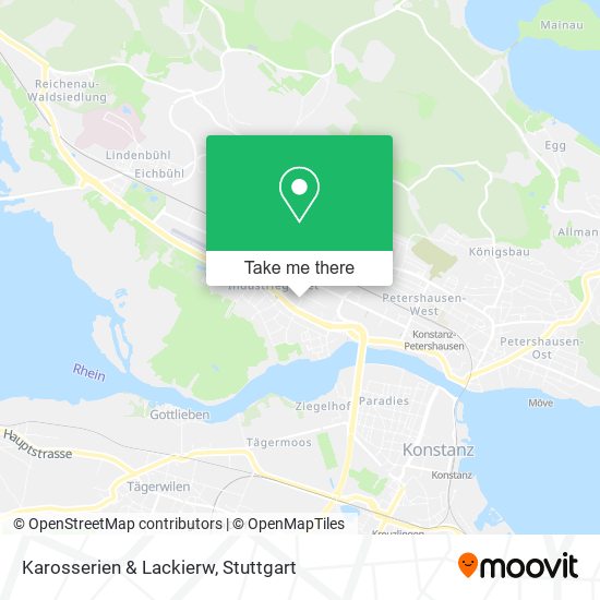Карта Karosserien & Lackierw
