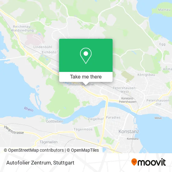 Карта Autofolier Zentrum