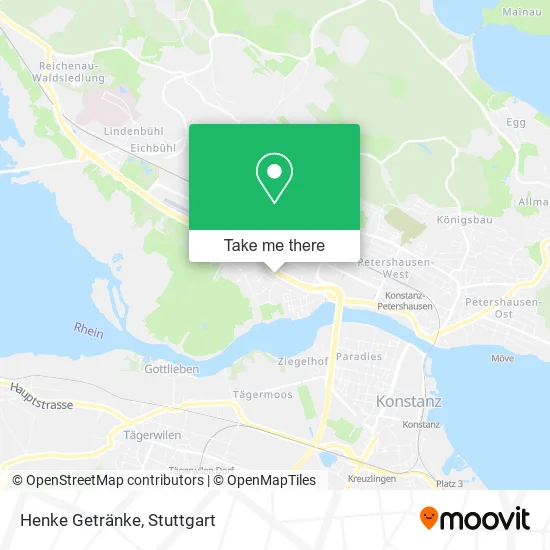 Карта Henke Getränke