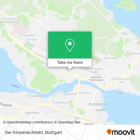 Карта Der Körperarchitekt