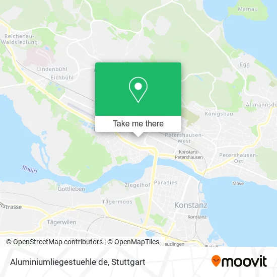 Карта Aluminiumliegestuehle de