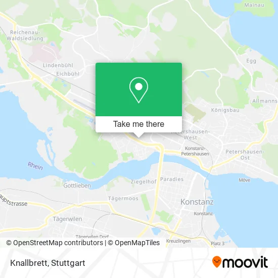 Карта Knallbrett