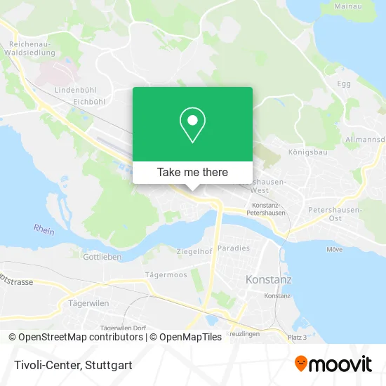 Карта Tivoli-Center