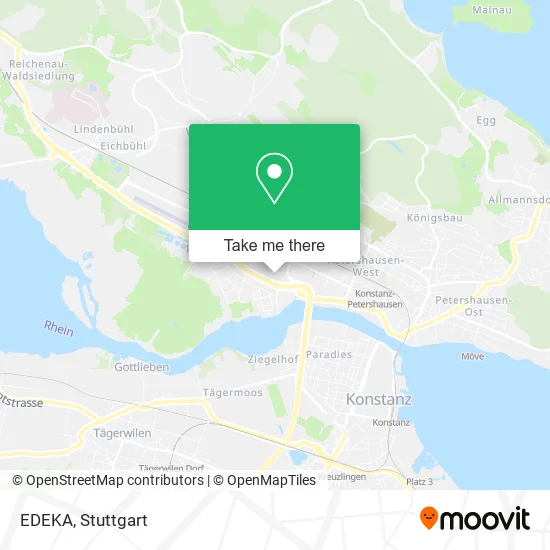 EDEKA map