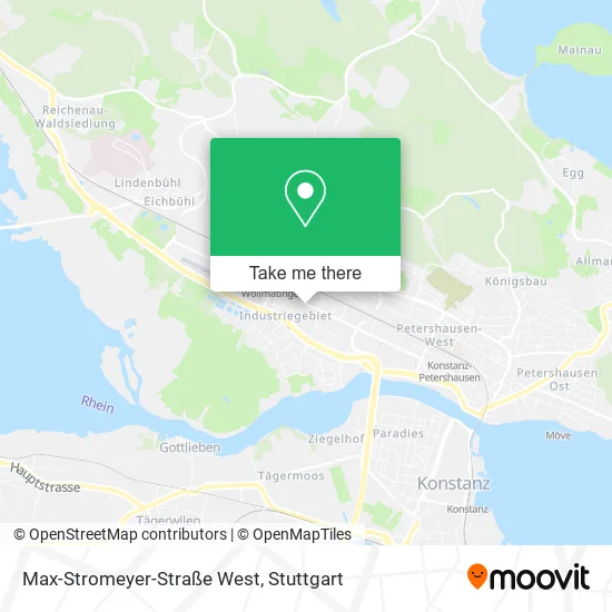 Карта Max-Stromeyer-Straße West