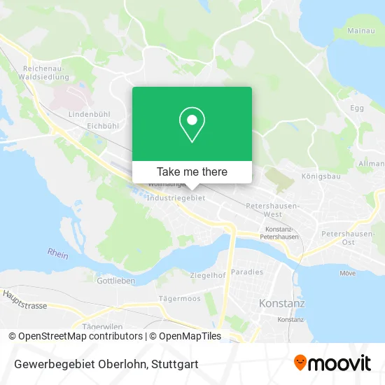 Карта Gewerbegebiet Oberlohn