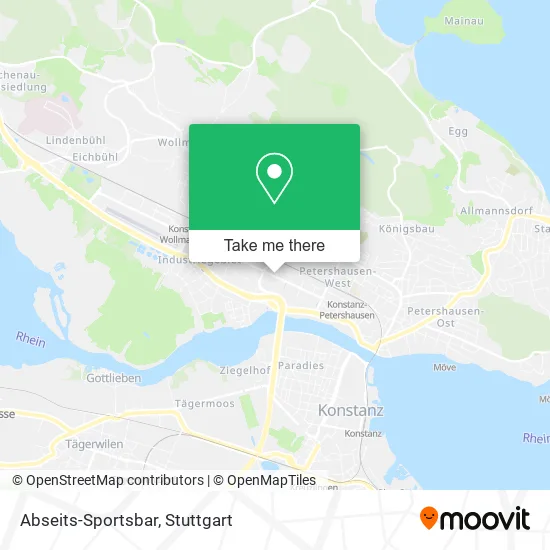 Карта Abseits-Sportsbar