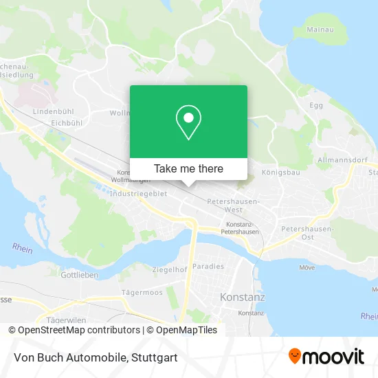 Карта Von Buch Automobile