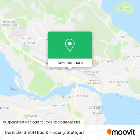 Карта Bertsche GmbH Bad & Heizung