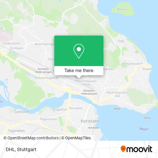 Карта DHL