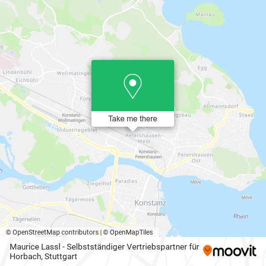 Карта Maurice Lassl - Selbstständiger Vertriebspartner für Horbach